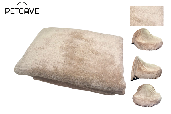 light coffee pet cave cover
