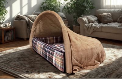pet cave for square pets beds with raised sides